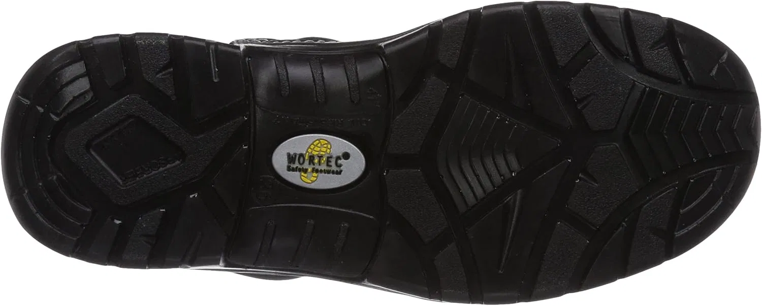 Защитные ботинки BASIC Mid S3 унисекс для взрослых Wortec, Black — фото 4