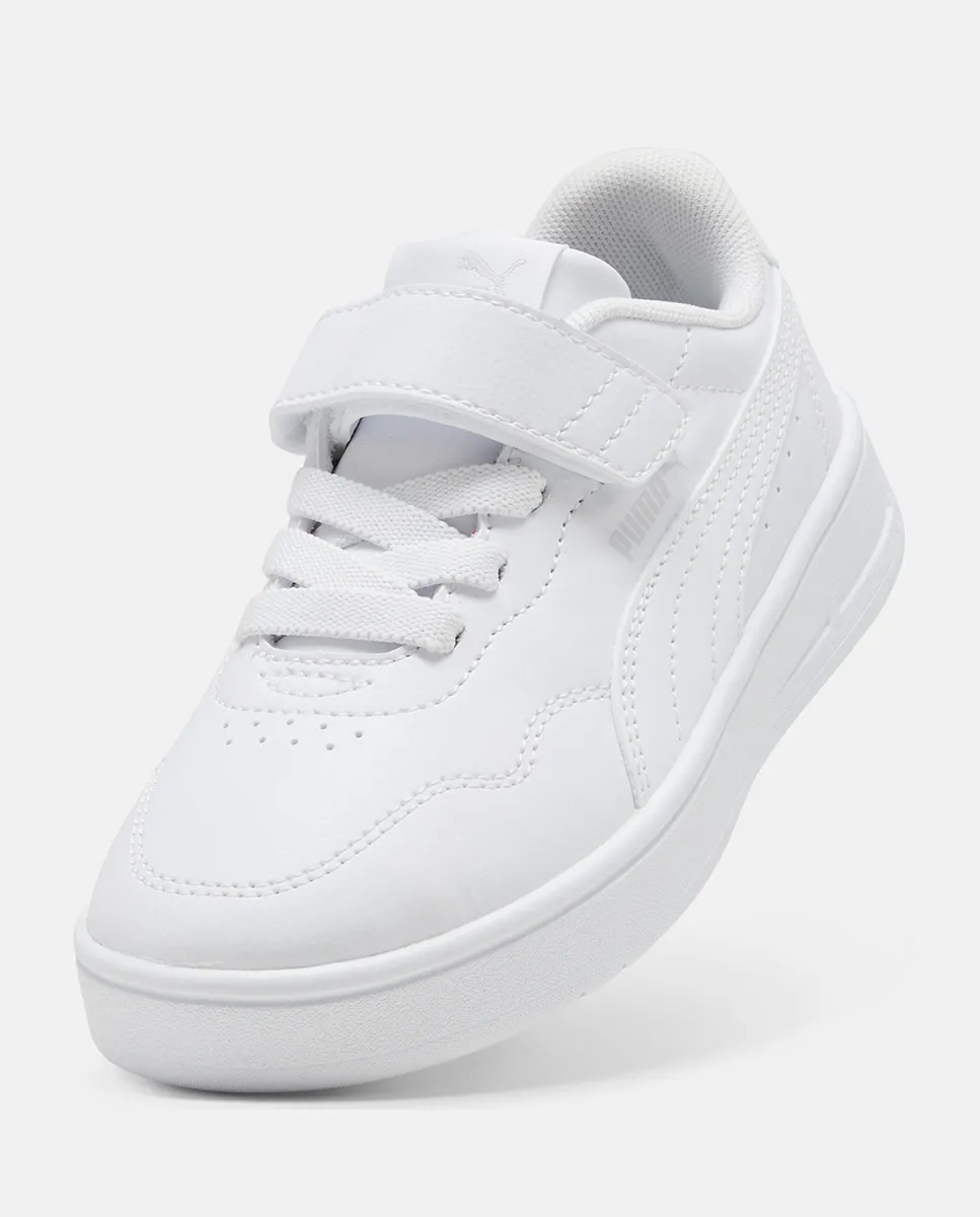 Детская повседневная обувь Court Lally AC+ PS Puma, белый — фото 4