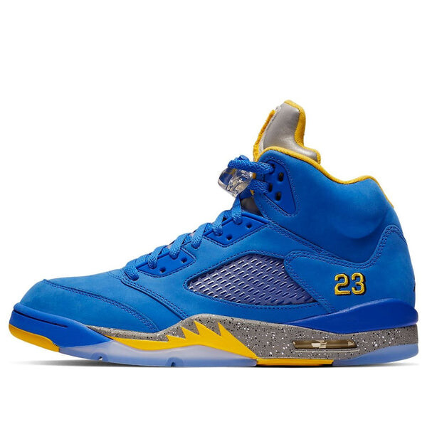 

Кроссовки 5 retro 'laney' Air Jordan, синий