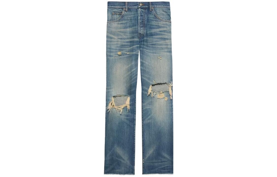 

Джинсы мужские деним синие Gucci, синий