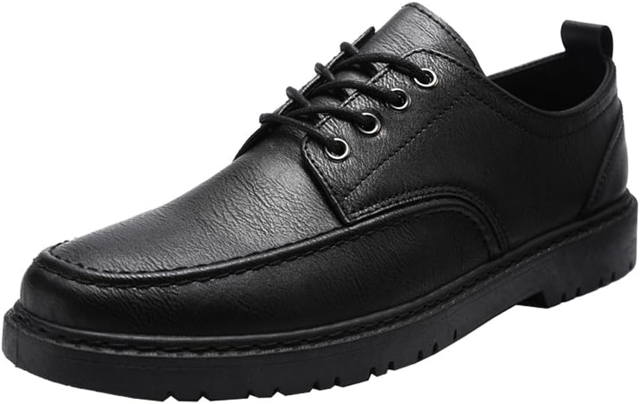 

Мужские оксфорды на шнуровке, удобные для повседневной ходьбы и вождения Welrung, черный