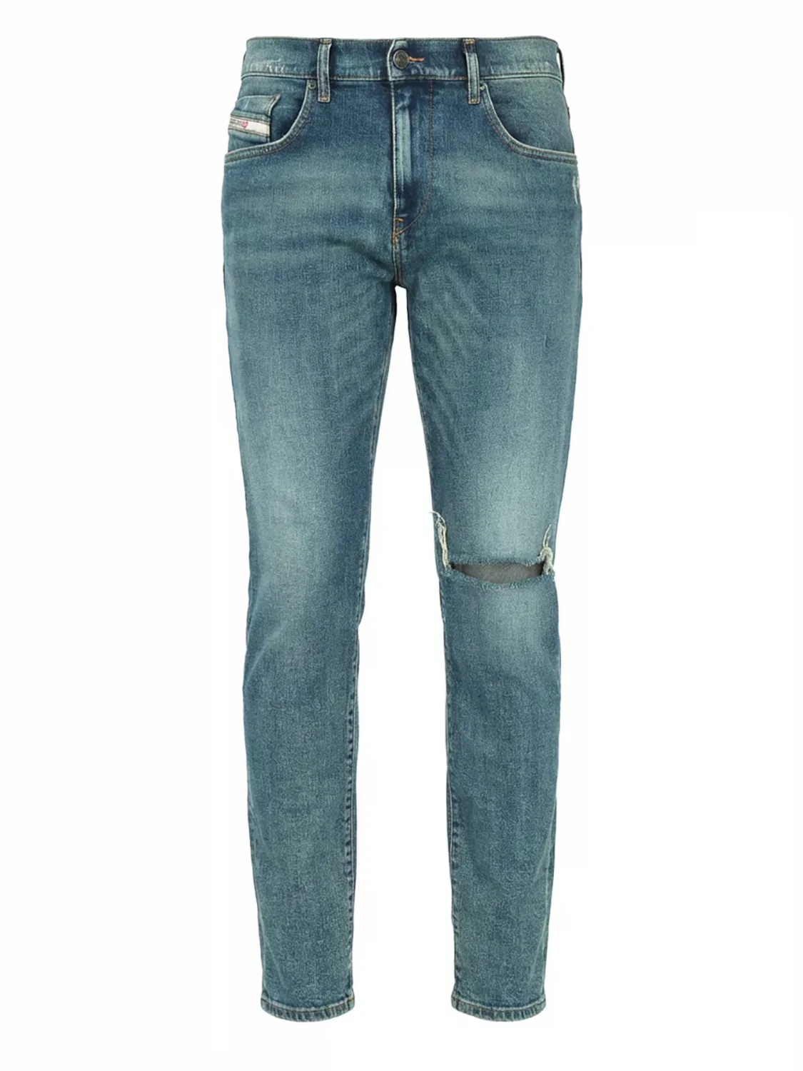 Джинсы Diesel Slim fit 2019 D-STRUKT 007M5 пыльно-голубого цвета