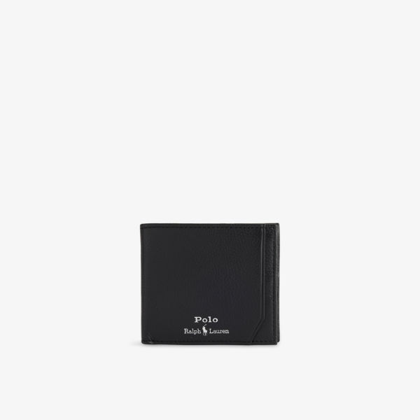 

Кошелёк средний кожаный Billfold Polo Ralph Lauren, черный