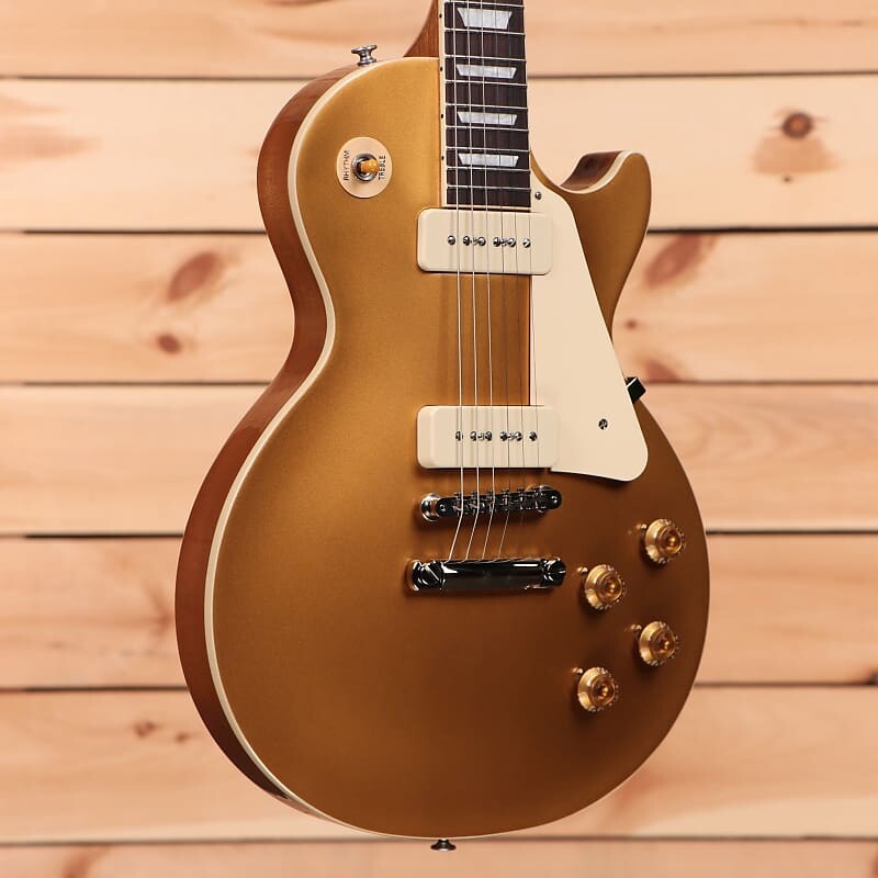 

Электрогитара Gibson Les Paul Standard 50s P-90 - Goldtop - 211130024 - PLEK'd