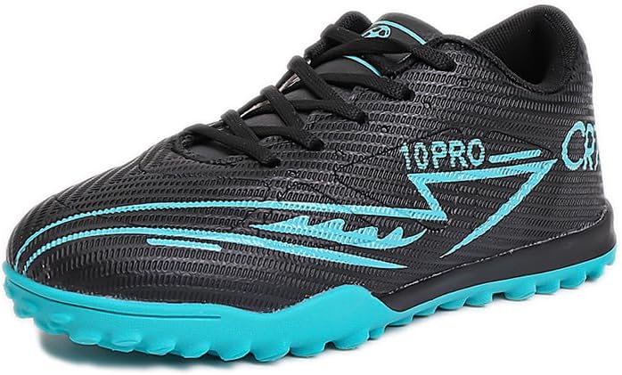 

Футбольные бутсы для искусственного газона, спортивные тренировочные бутсы оранжевого, белого, черного, синего, желтого и розового цветов с градиентным рисунком Generic