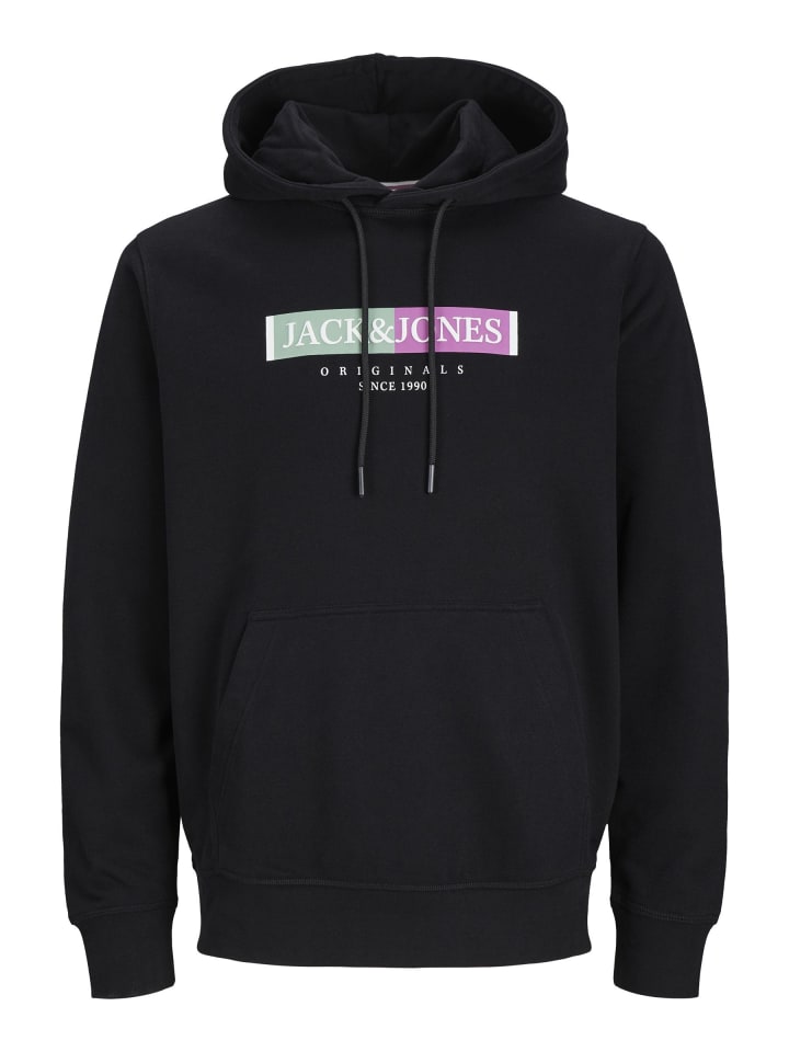 

Толстовка с капюшоном Jack & Jones, черный