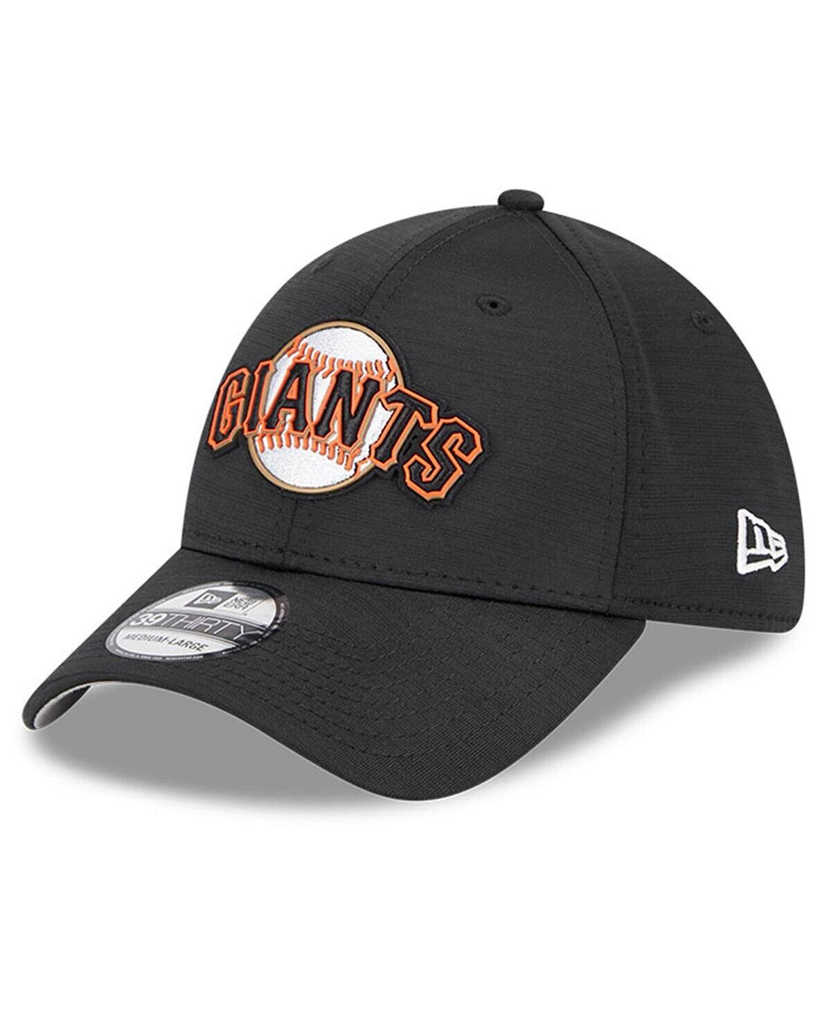 

Мужская черная кепка San Francisco Giants 2023 Clubhouse 39THIRTY Flex Hat New Era