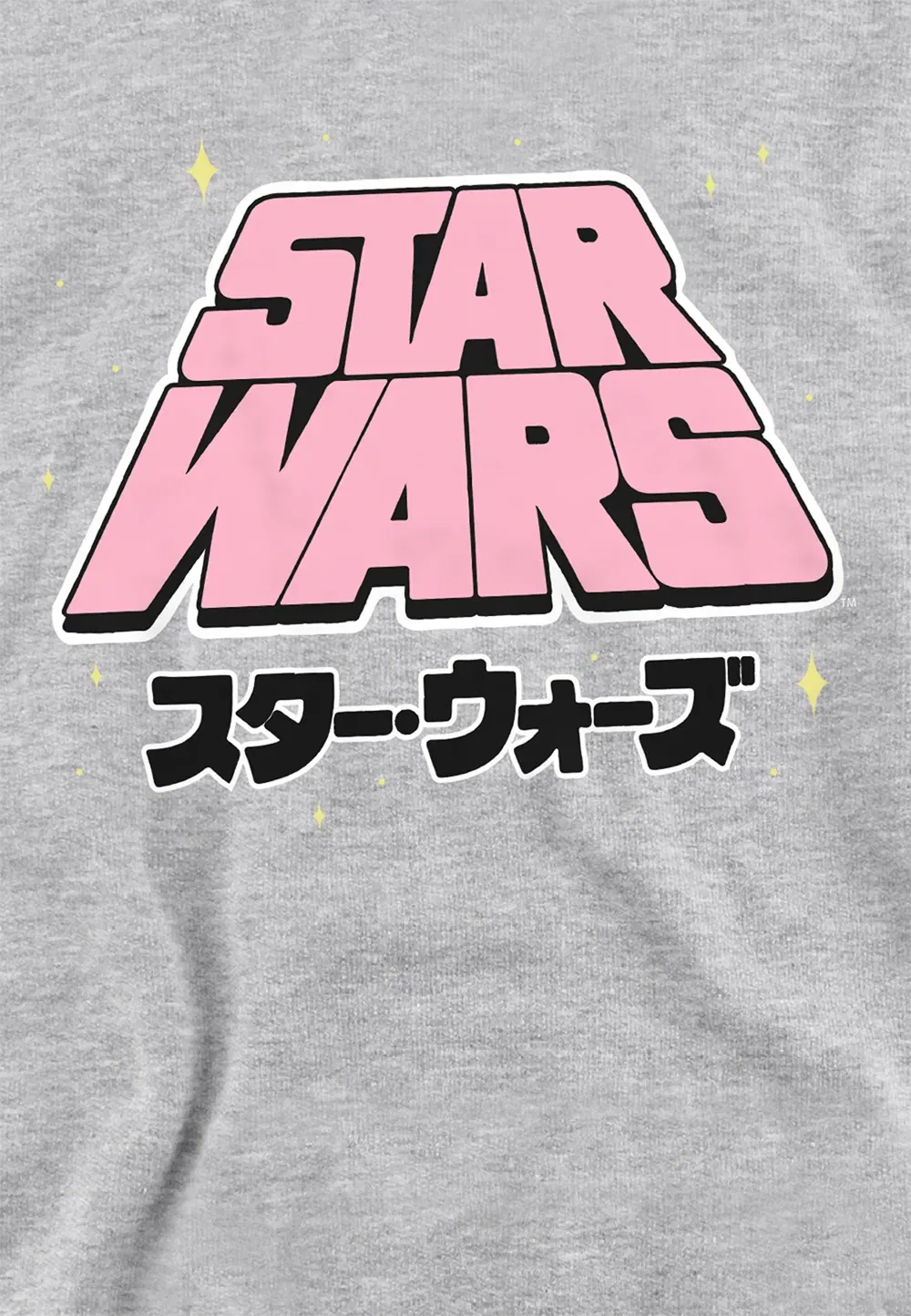 Детский худи с принтом Star Wars Manga, Disney, серый — фото 2