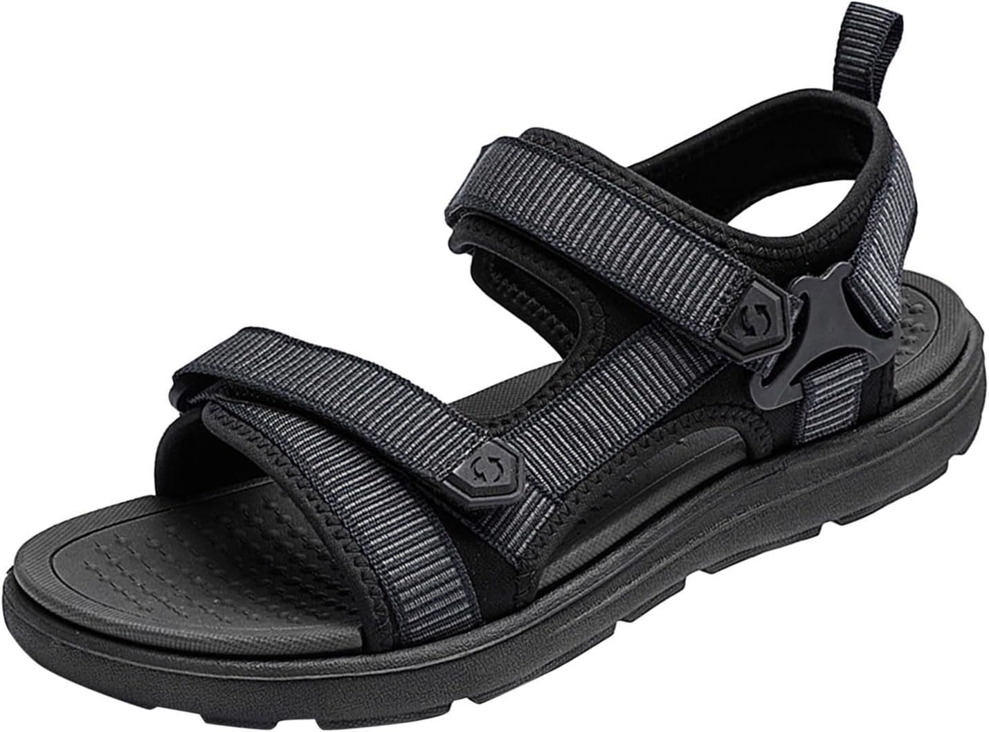 

Мужские походные сандалии Спортивные легкие водонепроницаемые пляжные шлепанцы С поддержкой свода Стелька с эффектом памяти Открытый носок Generic, синий