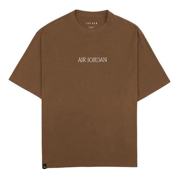 

Футболка Air Jordan x Wordmark LogoT, коричневый