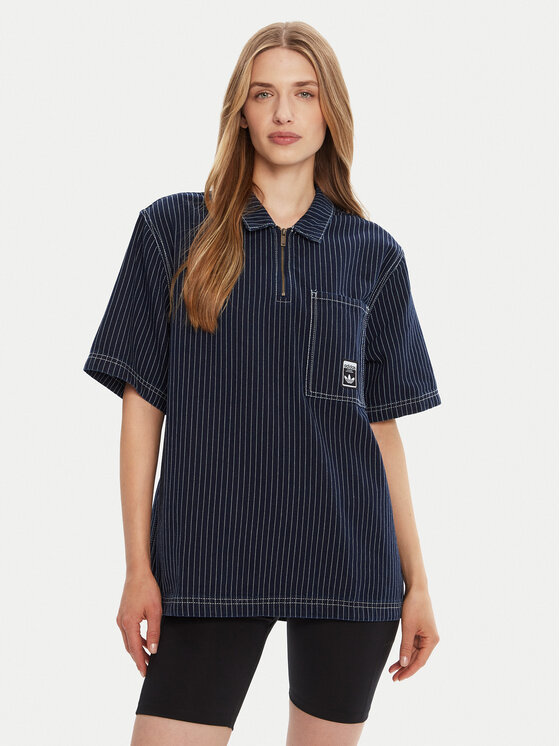 

Поло loose fit Wabash JW0169 Adidas, синий