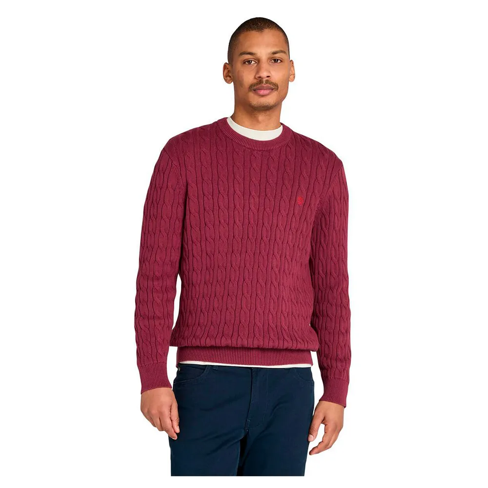 

Свитер Timberland Williams River Cable, красный