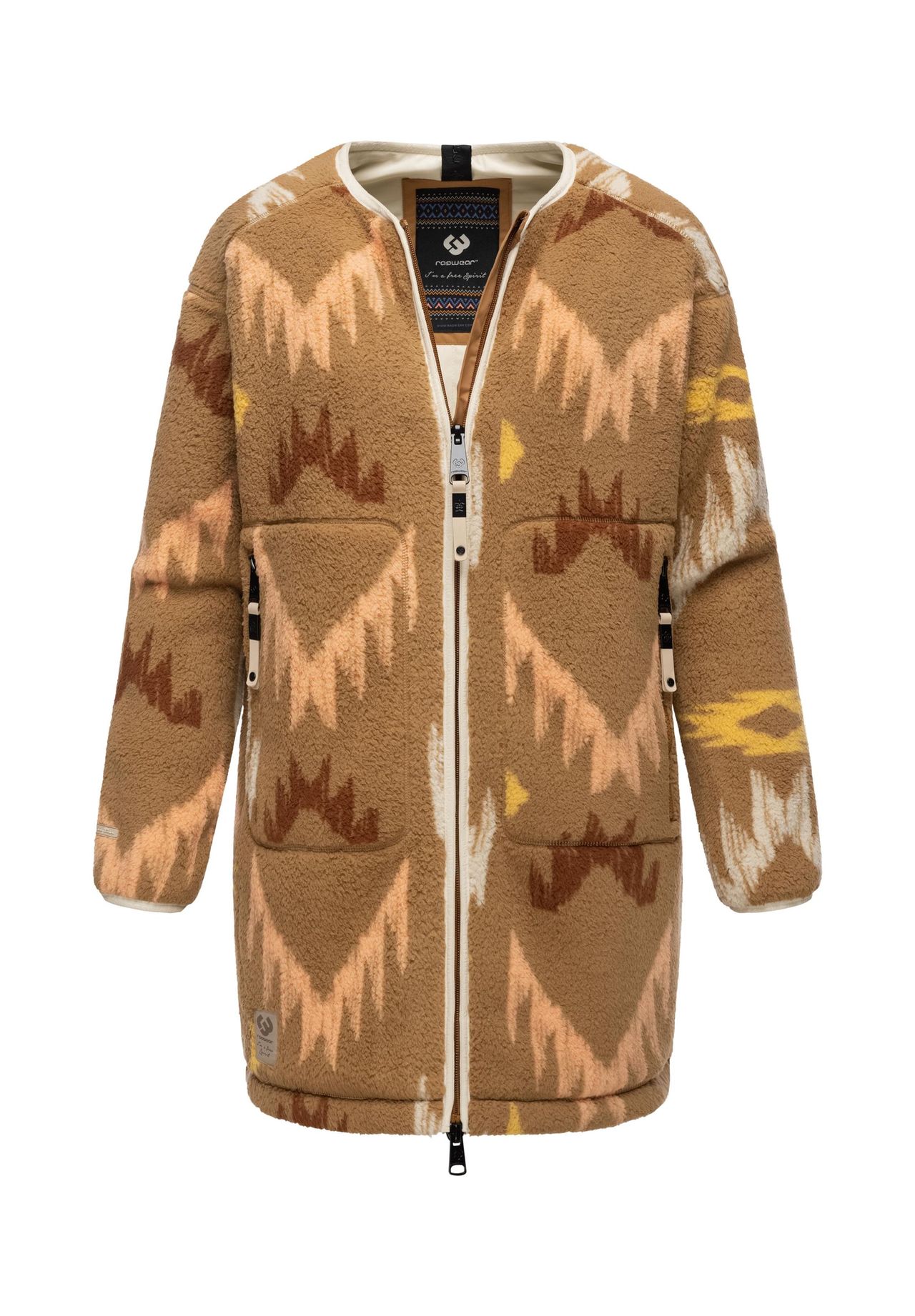 

Переходная куртка Fouzy Aztec Ragwear, цвет Brown Sugar