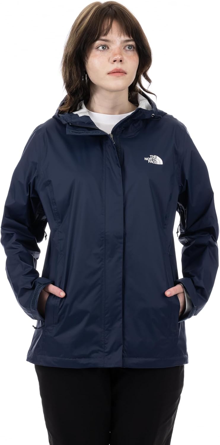 

The North Face Женская водонепроницаемая куртка Venture 2 с капюшоном, Summit Navy