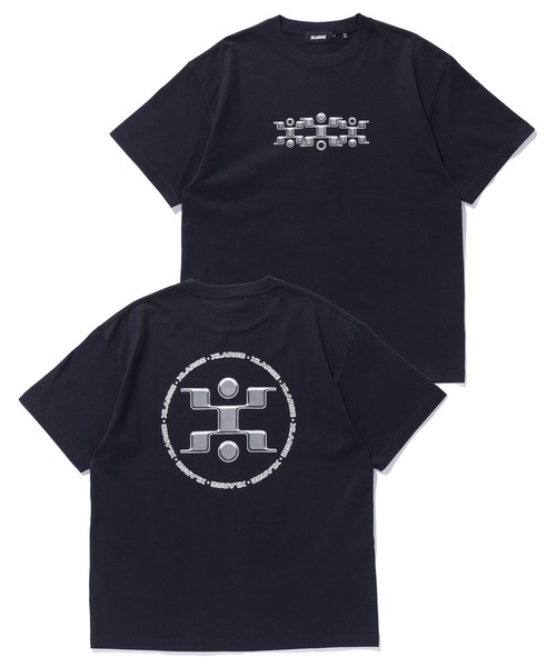 

Футболка с коротким рукавом, футуристический стиль XLARGE, черный