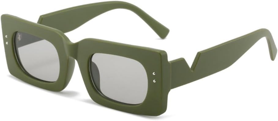 

Женские солнцезащитные очки в прямоугольной зеленой оправе, акриловые, черепахового цвета, ретро, ​​мужские солнцезащитные очки с защитой от УФ-излучения UV400 (2027 год) MTZJH, C6