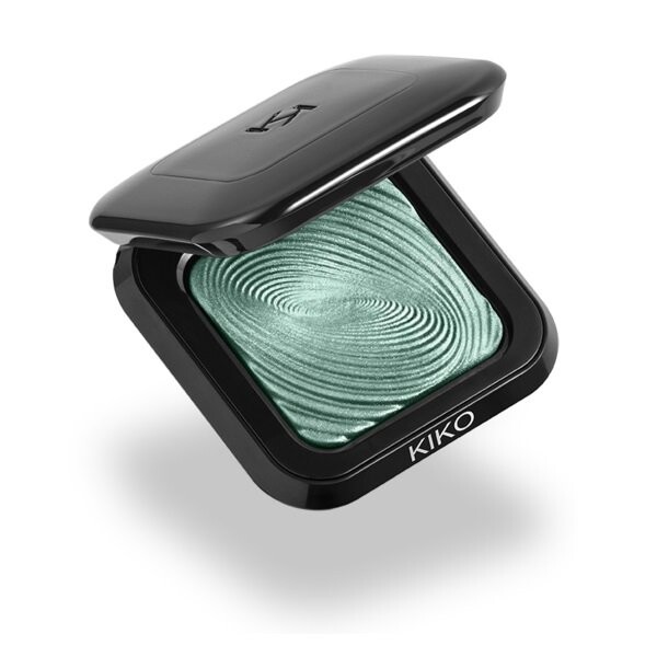

KIKO Milano, Water Eyeshadow, тени для век, обеспечивающие мгновенный цвет при влажном и сухом нанесении, 17 изумрудно-зеленых, 3 г