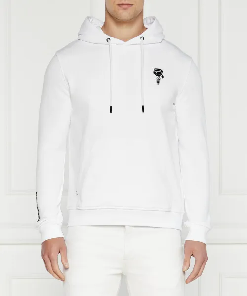 

Толстовка Regular fit Karl Lagerfeld, белый