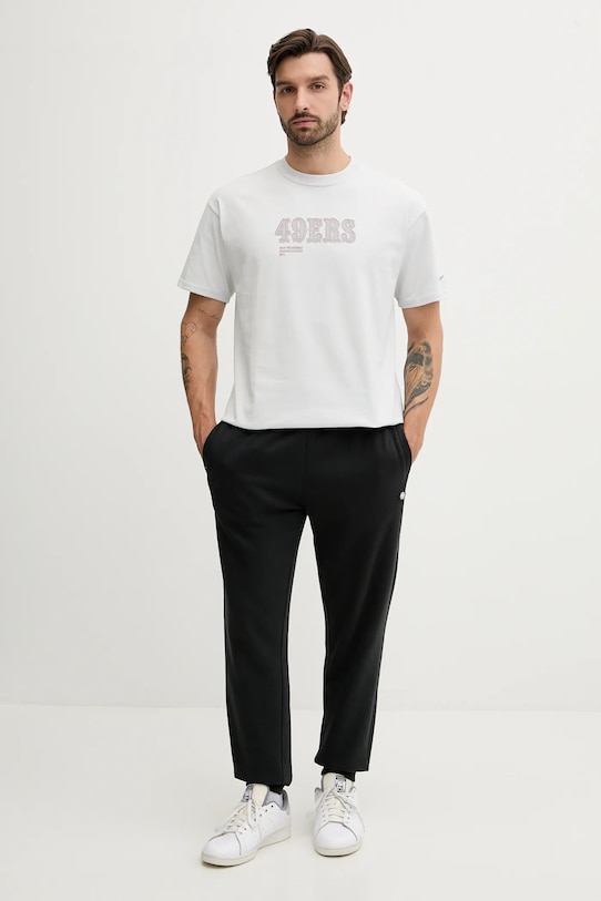 Футболка Essential SS HeavyMax 90 из хлопка Nike, серый — фото 2