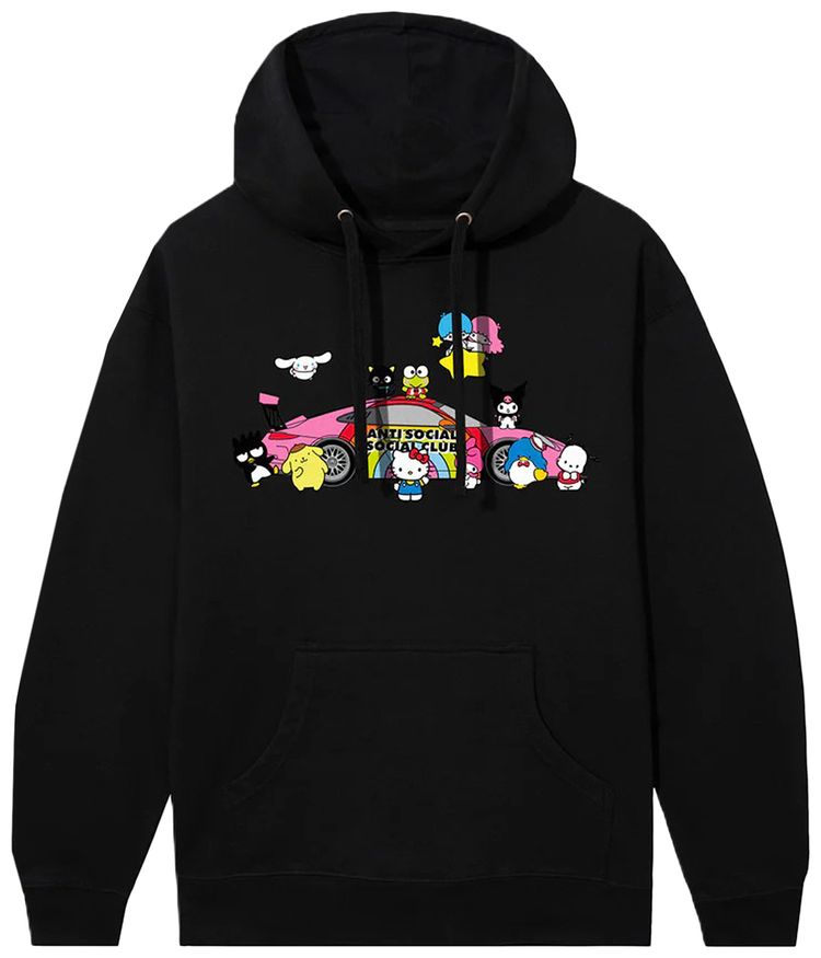 

Худи Anti Social Social Club x Hello Kitty Racing Hoodie 'Black', черный