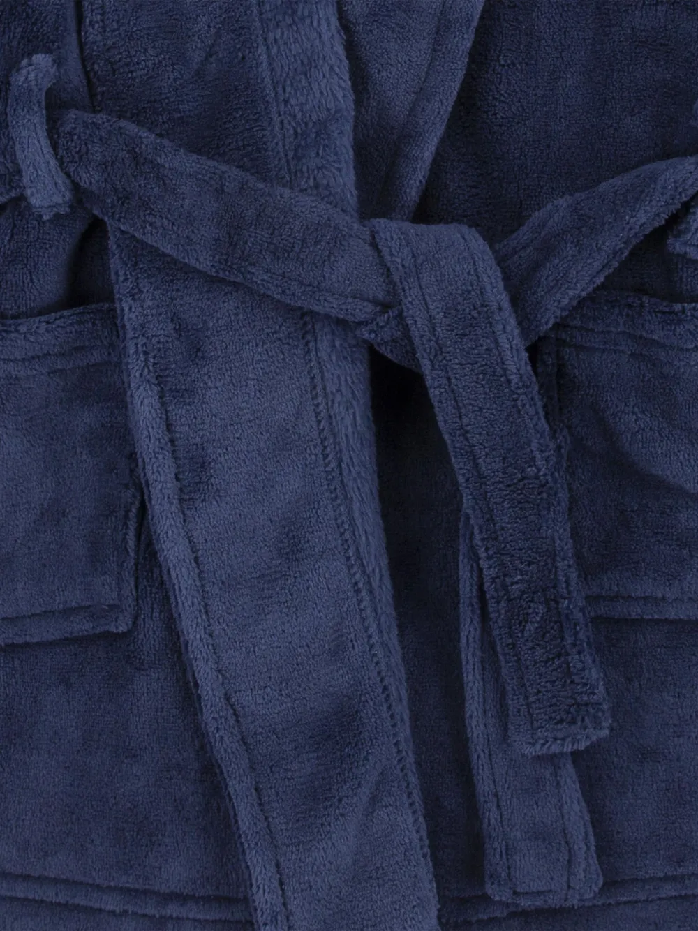 Халат с нашивкой POLO RALPH LAUREN KIDS, синий — фото 3