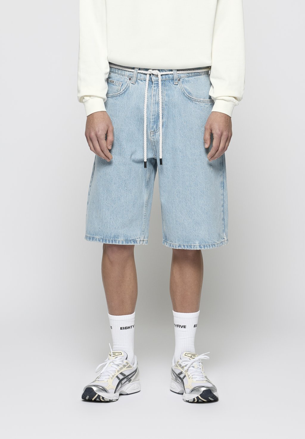 

Джинсовые шорты BAGGY UNISEX EIGHTYFIVE, цвет Vintage Blue