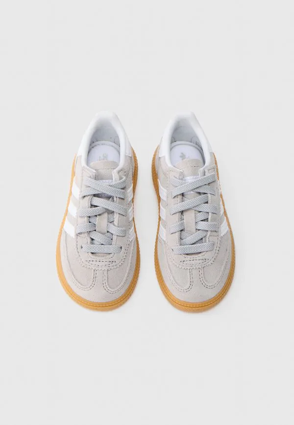 Игровые кроссовки handball spezial cf el i baby shoes Adidas Originals, Grey/White/Gum — фото 4