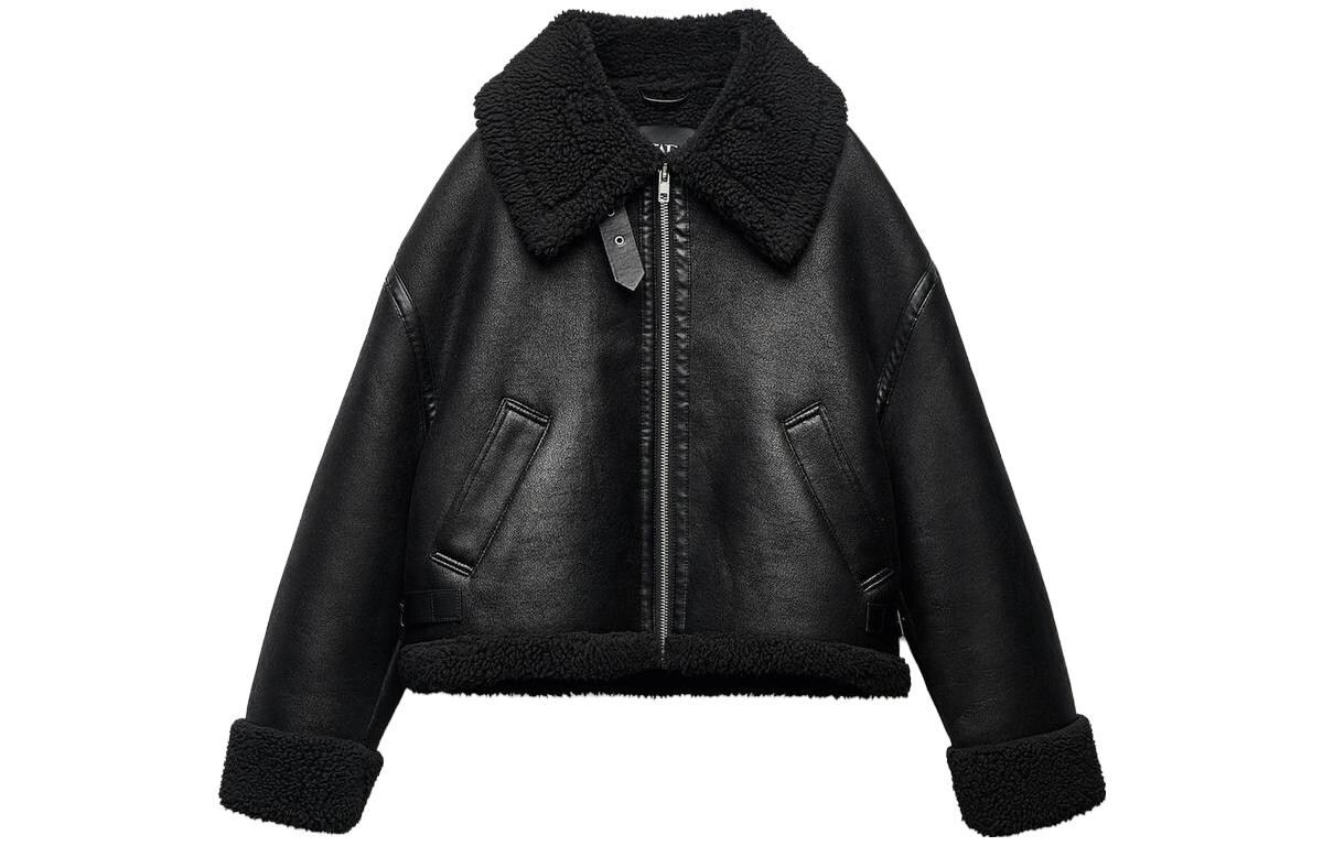 

Куртка женская черная Zara
