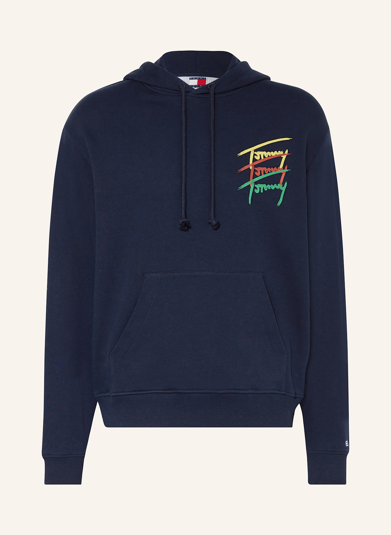 

Толстовка с капюшоном Tommy Jeans, мультиколор