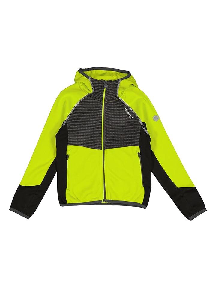 

Куртка софтшелл Regatta Prenton, цвет neongrün/grau