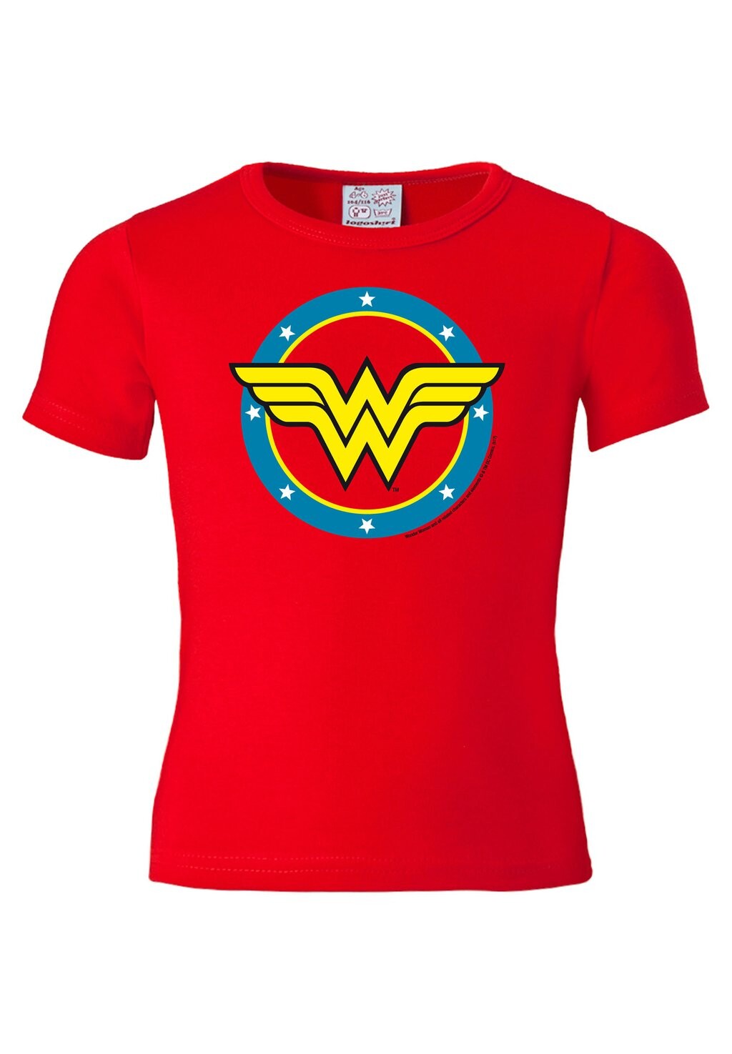 Футболка с принтом WONDER WOMAN-LOGO LOGOSHIRT, цвет rot — фото 4