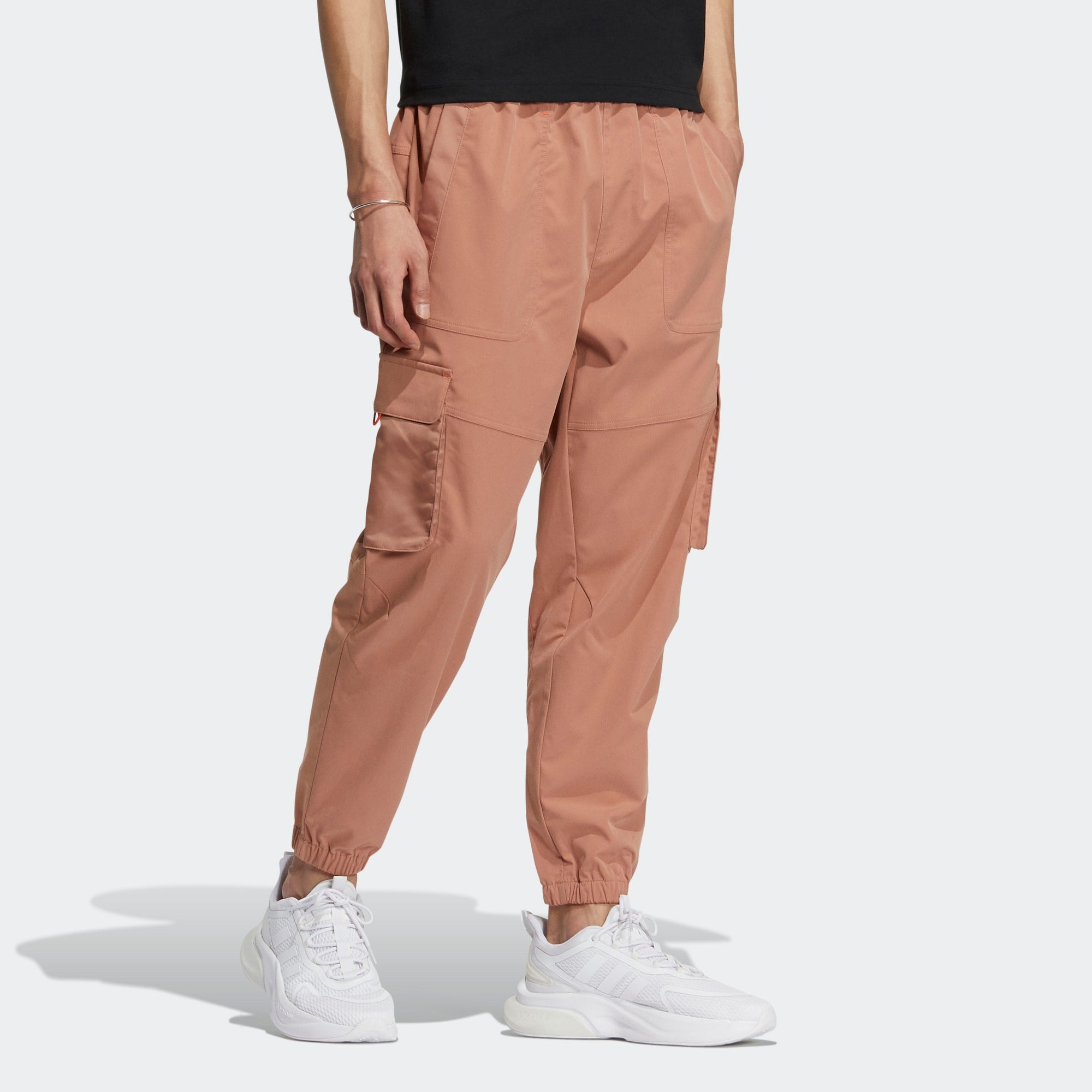 Спортивные брюки adidas CNY Sportswear Pants 'Brown' HZ3030 — фото 4