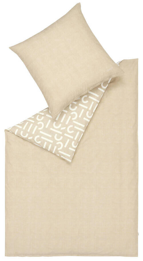 

Двустороннее постельное белье Esprit, 135x200 см, бежевый/кремовый
