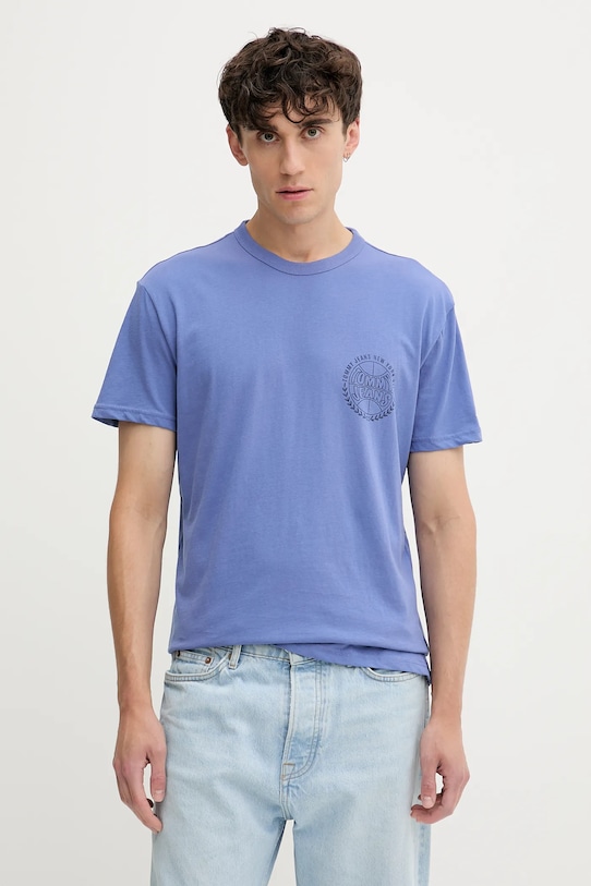 

Хлопковая футболка Tommy Jeans, синий