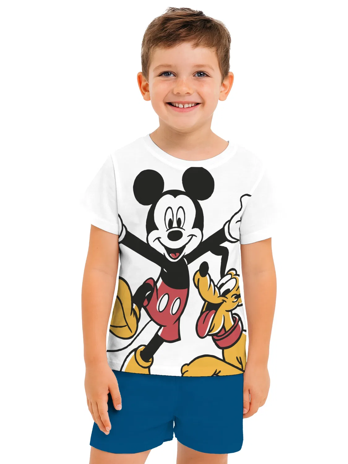 Пижама с Плуто, Disney, синий/белый