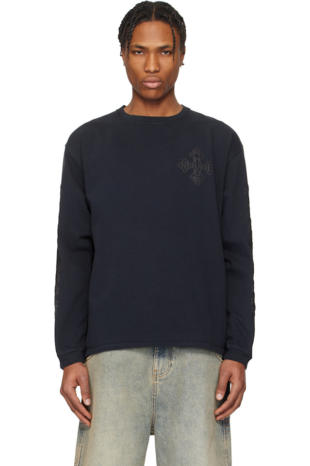 

Футболка Cross ls Rhude, мультиколор