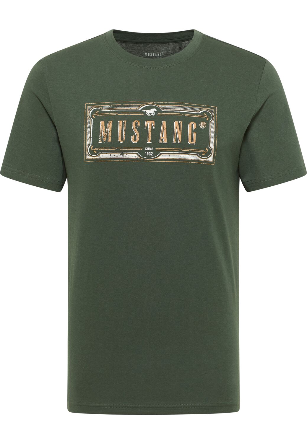 

MUSTANG Футболка 'Austin' в цвете Khaki