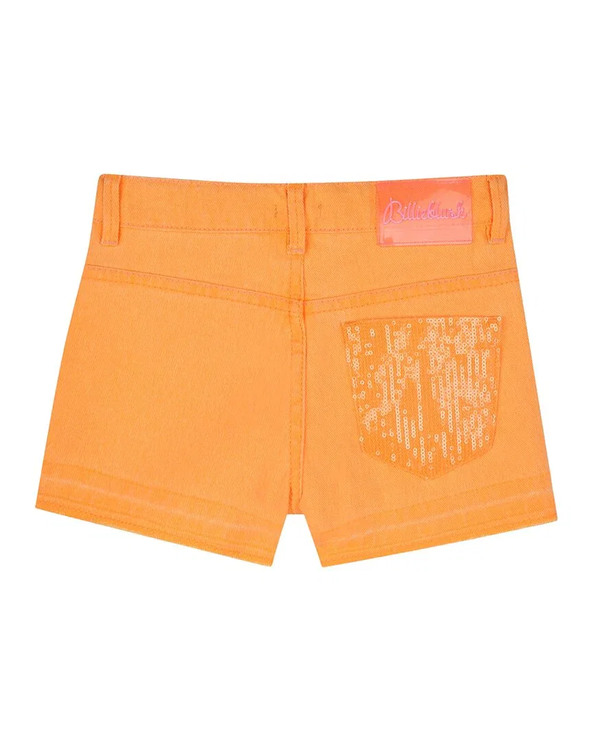 Billieblush Sequin Short, оранжевый — фото 2
