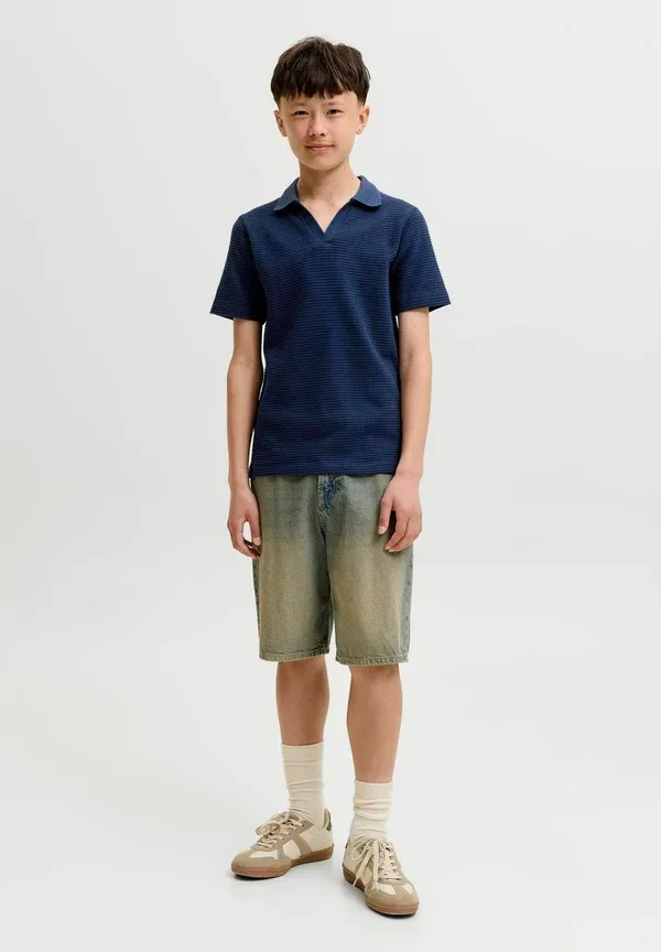 Поло Jack & Jones Junior, цвет парадный синий