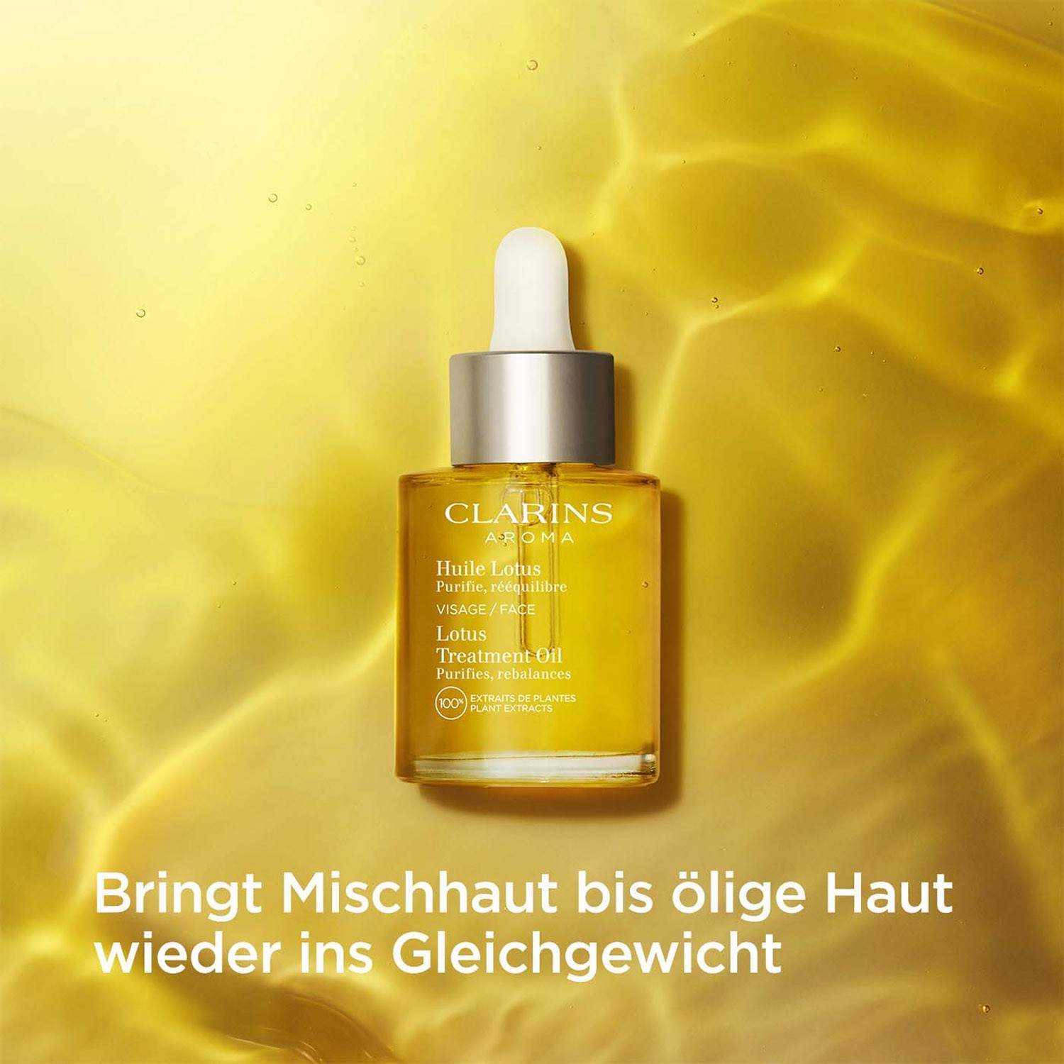 Масло для лица Clarins — Aromaphytocare huile lotus , объем, 30 мл — фото 3