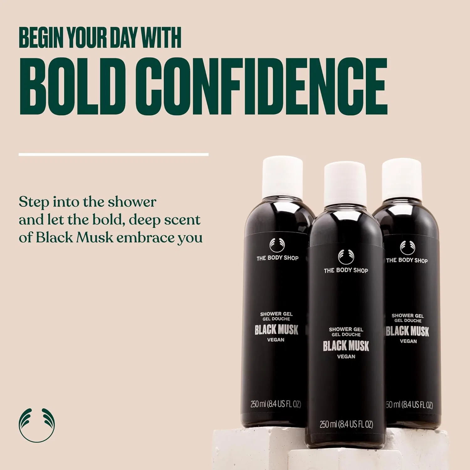 Веганский гель для душа The Body Shop Black Musk, 250 мл The Body Shop — фото 2