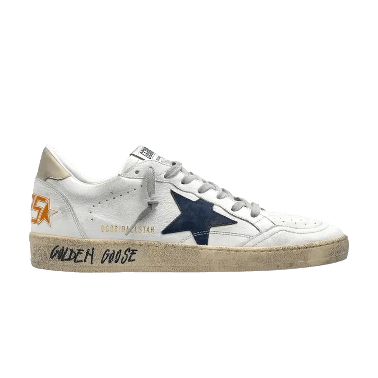 

Кроссовки Golden Goose Ball Star, White Blue Ice