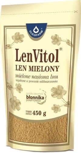 

Oleofarm, молотый лен, 450 г