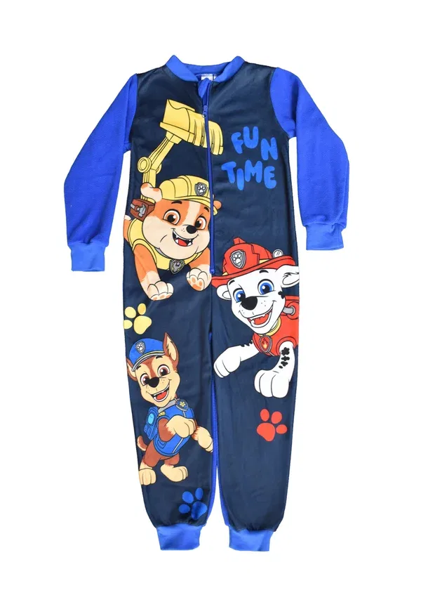 Комбинезон Chase, Marshall Rubble Overall Pyjama Schlafanzug Langarm Jumpsuit Paw Patrol, синий — фото 3