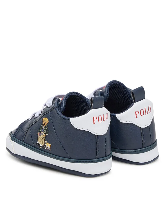 Polo Ralph Lauren Детские туфли RL03477410 темно-синие — фото 3