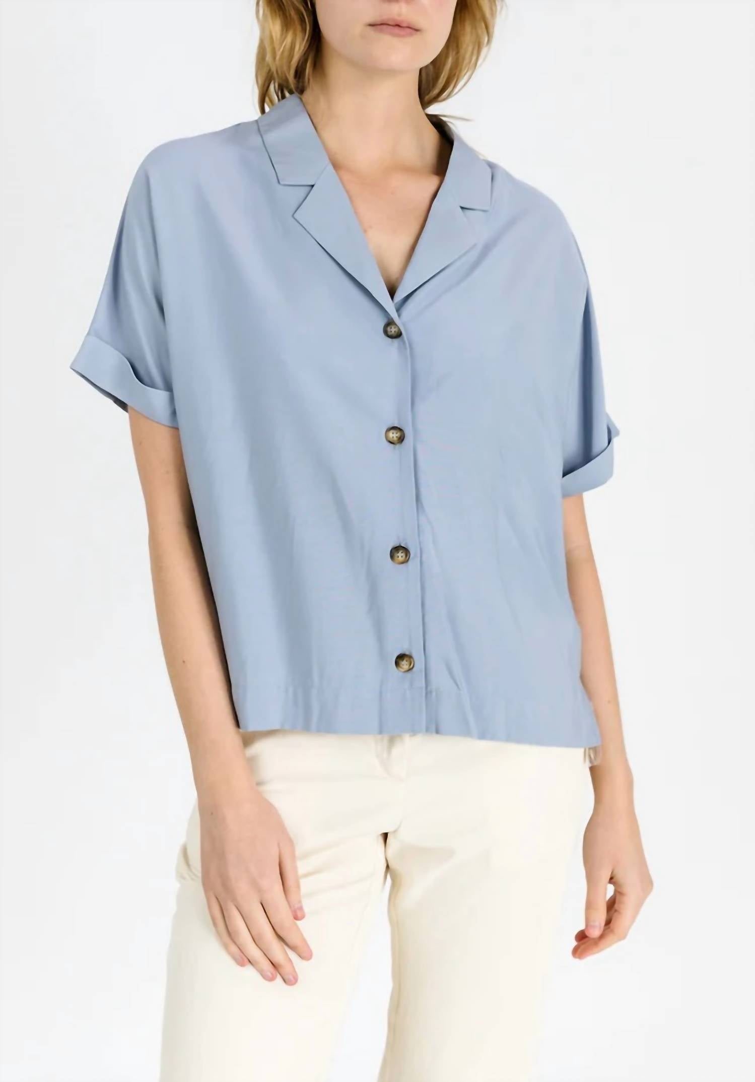 

Топ Bernadine в цвете Dusty Blue all : row