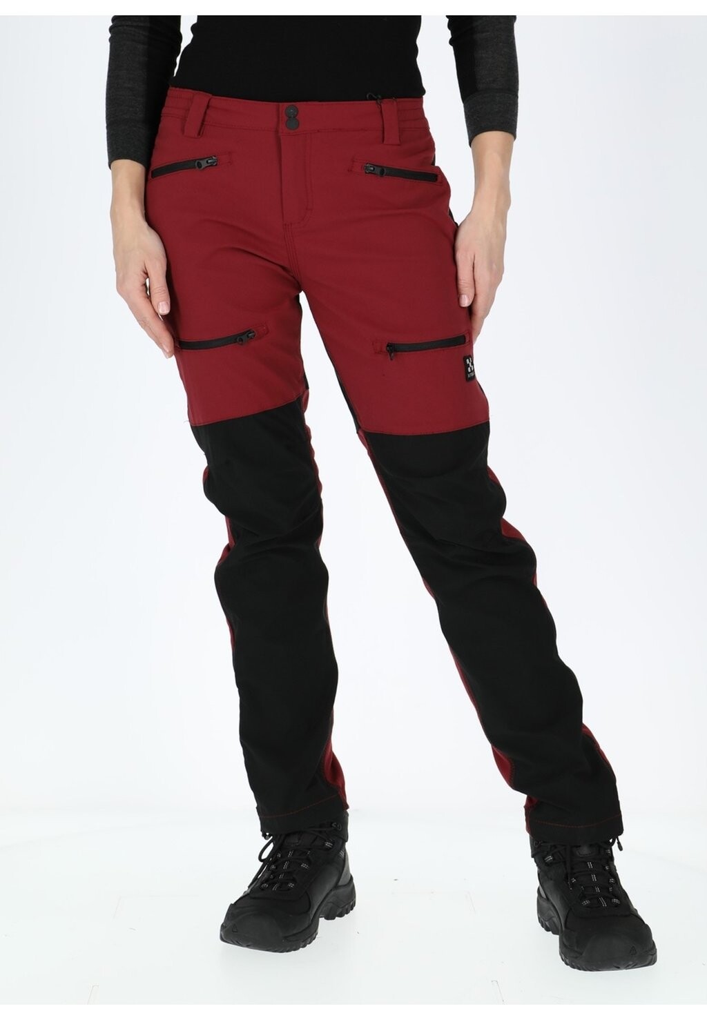 

Брюки для улицы COLORADO STRETCH W X-Trail, цвет dk burgundy black