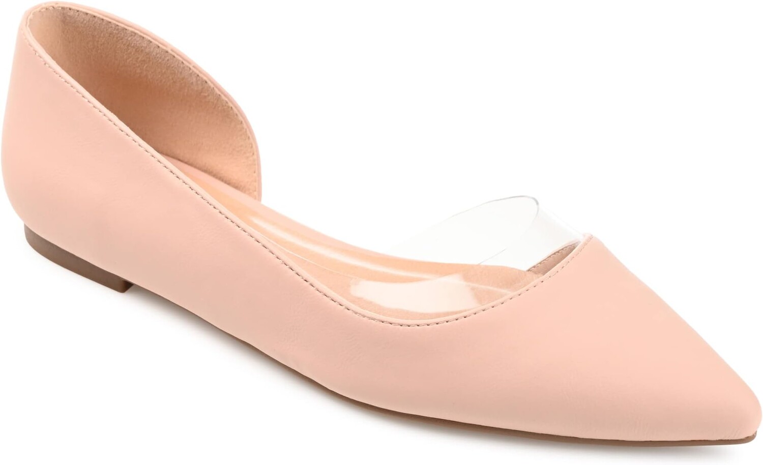 

Туфли на плоской подошве Journee Collection Mikki Flat, цвет Blush