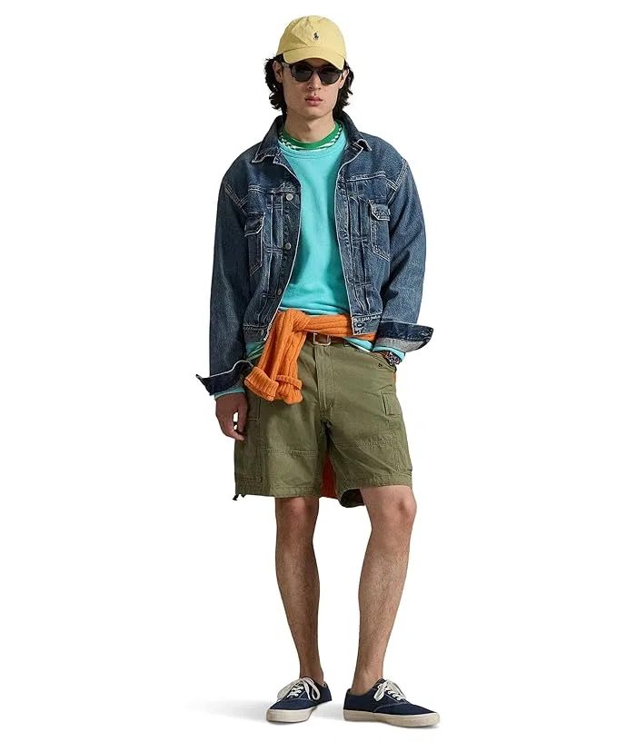 Свитшот French Terry Polo Ralph Lauren, Perfect Turquoise — фото 4