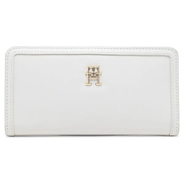 

Большой кошелек-монотип. Tommy Hilfiger, белый